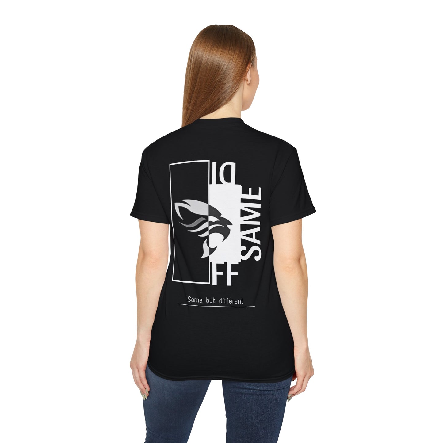 Opulentia Unisex Tiger Back Print Tee